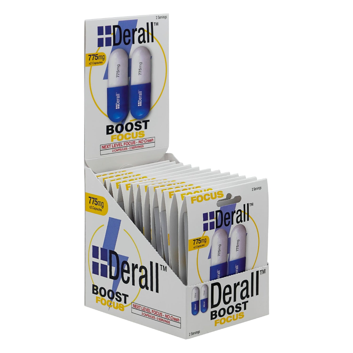 Derall Boost 775mg - Nootropic Brain Booster