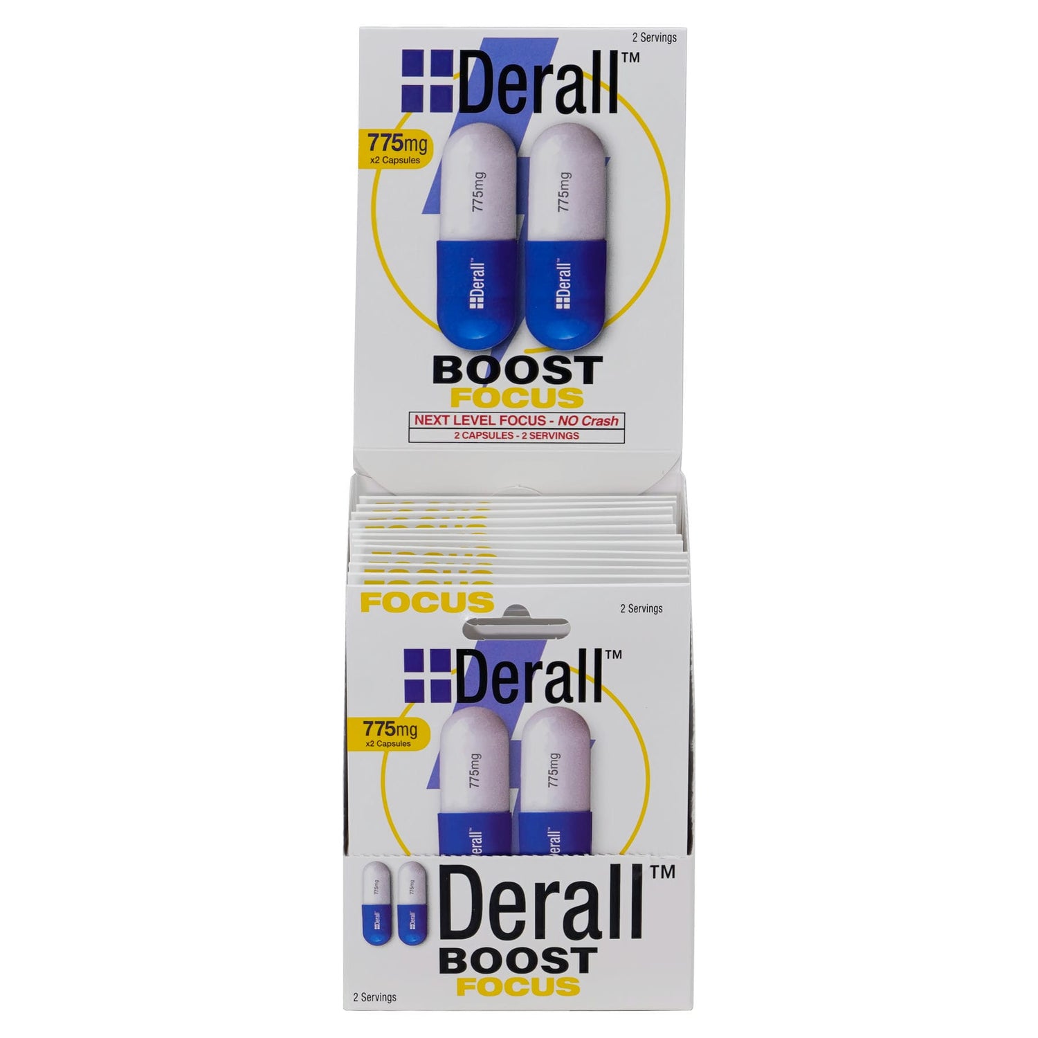 Derall Boost 775mg - Nootropic Brain Booster