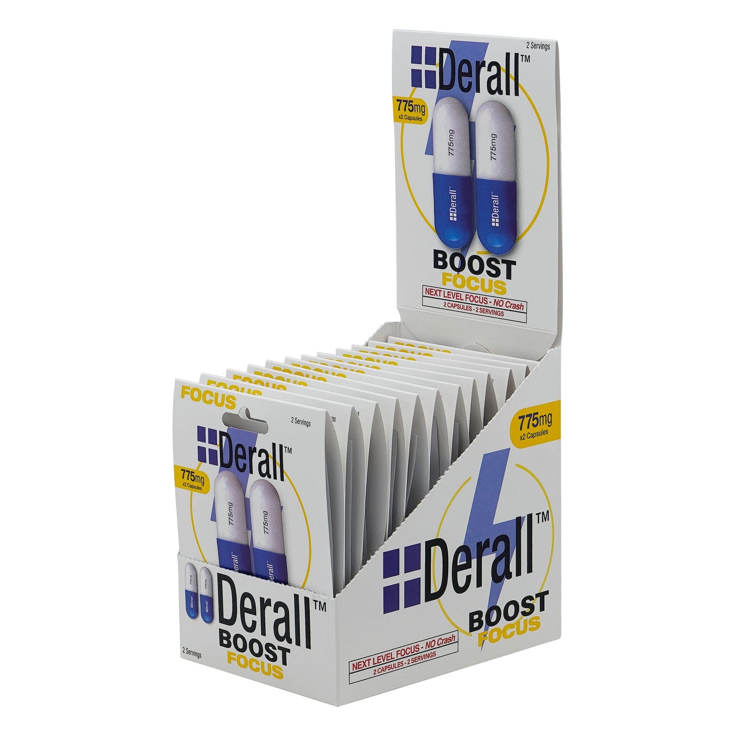 Derall Boost 775mg - Nootropic Brain Booster